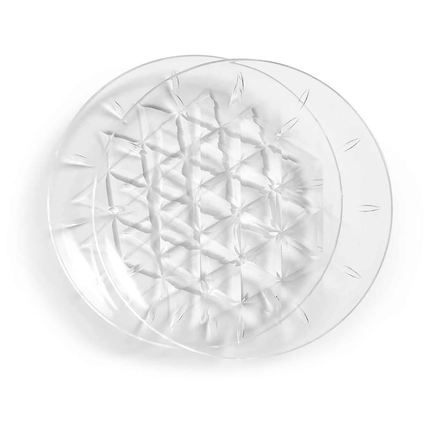 Sagaform Picknick Tallerken 26 Cm 2-pk -  Tallerkener Akrylplast Klar - 5017896