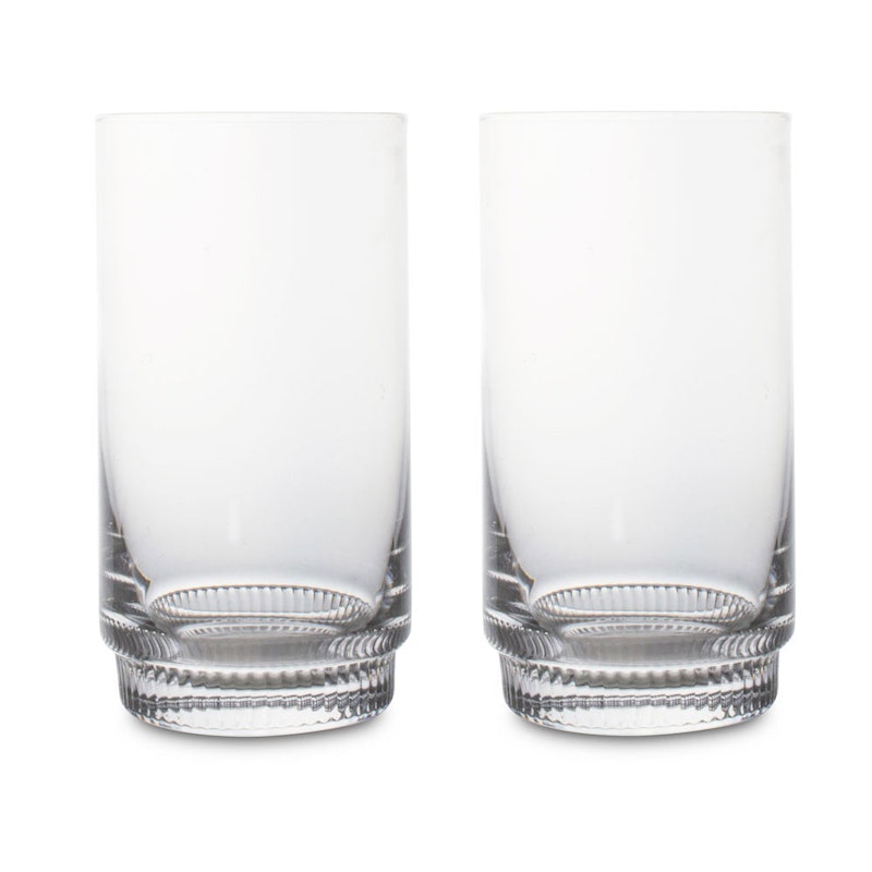 Saga Tumblerglass Høyt 2-pk