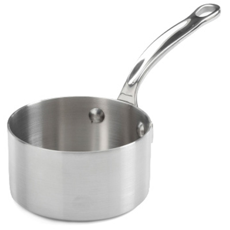 Kasserolle Mini Rustfritt Stål, Ø9 cm