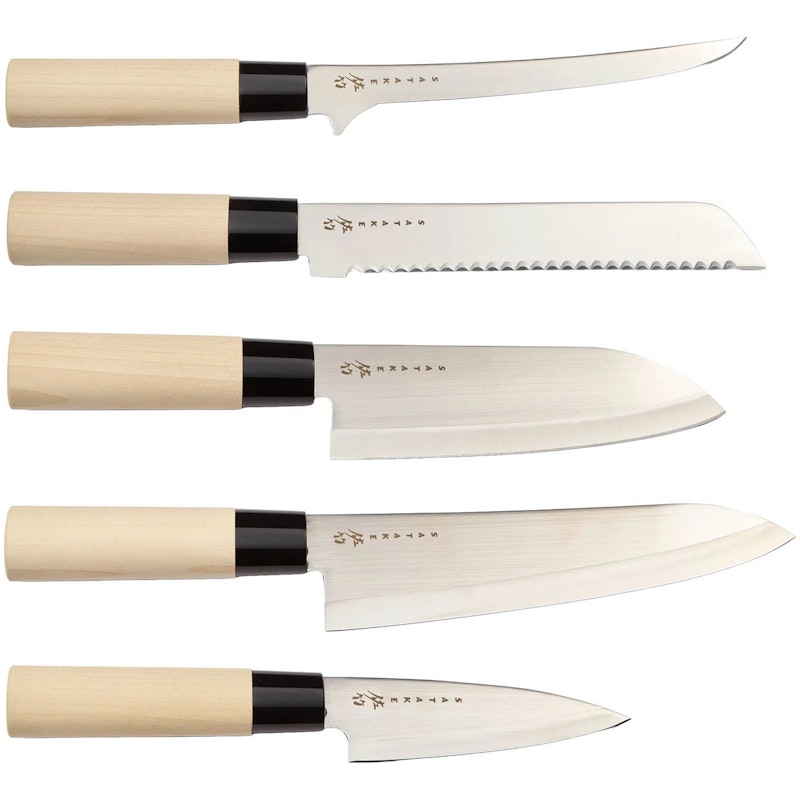 Houcho Balsabox Knivsett 5 Deler