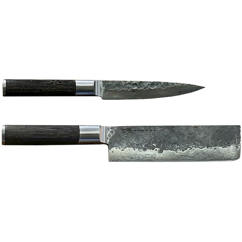 Kuro Knivsett 2-pk Nakiri 18 cm & Petty 11 cm