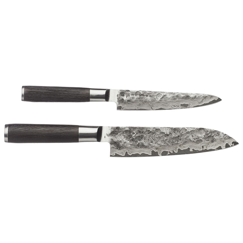 Kuro Knivsett, Santoku & Petty Skrellekniv