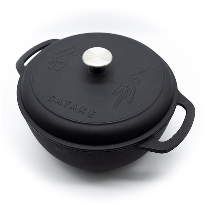 Støpejernsgryte Matt Emalje, 22/3 L