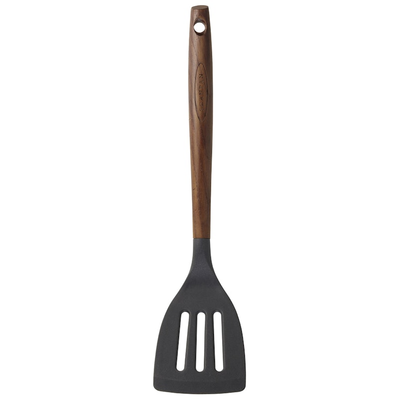Stekespade Perforert 31 cm, Sort