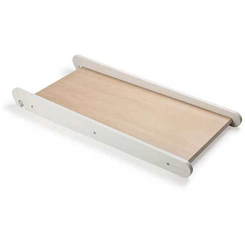 2-in-1 Lysbilde Til Sebra Seng, Classic White