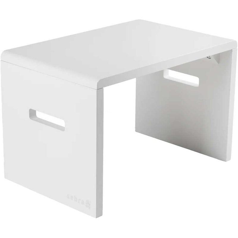 Sebra Trinnstol, Classic White