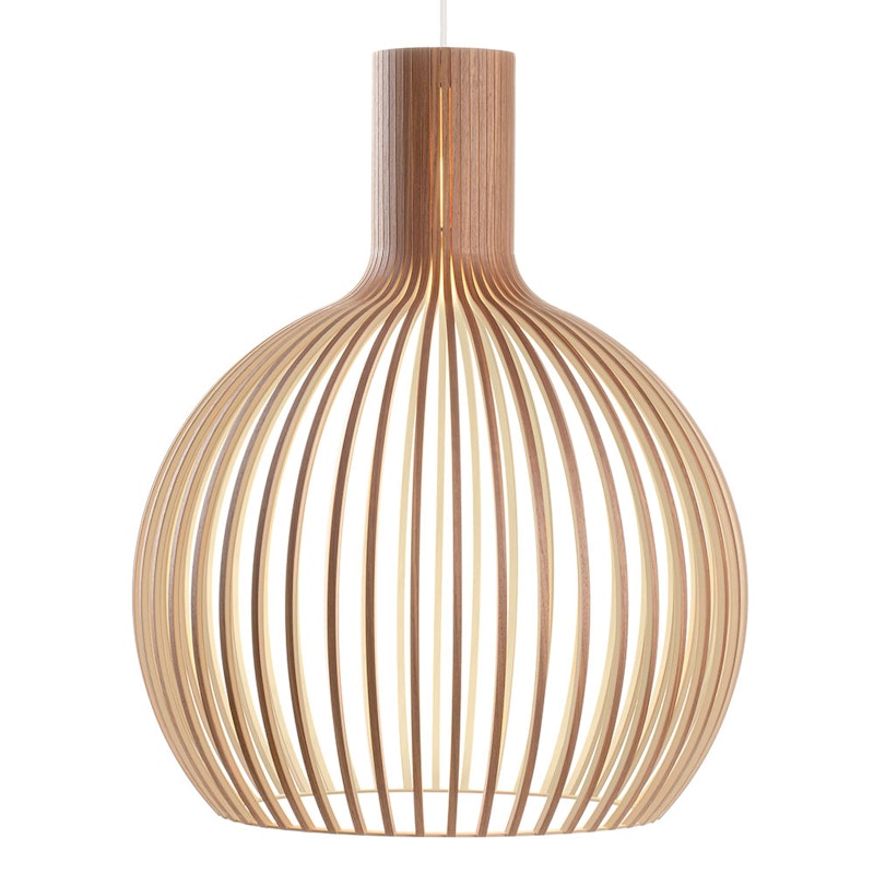 Octo 4240 Taklampe, Valnøtt
