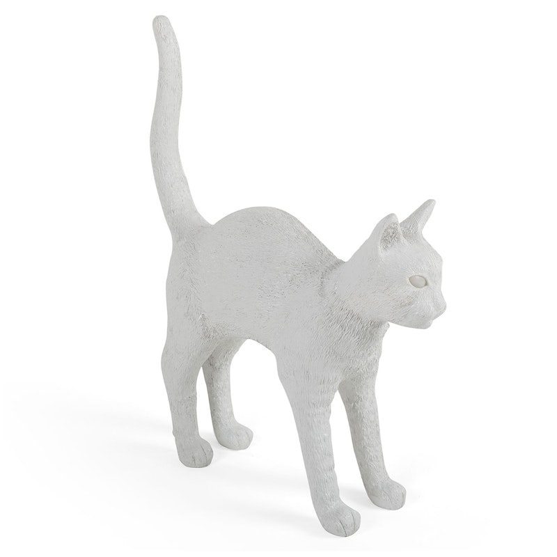 Jobby The Cat Lampe LED, Hvit