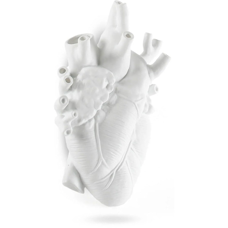 Love In Bloom Giant Vase, Hvit