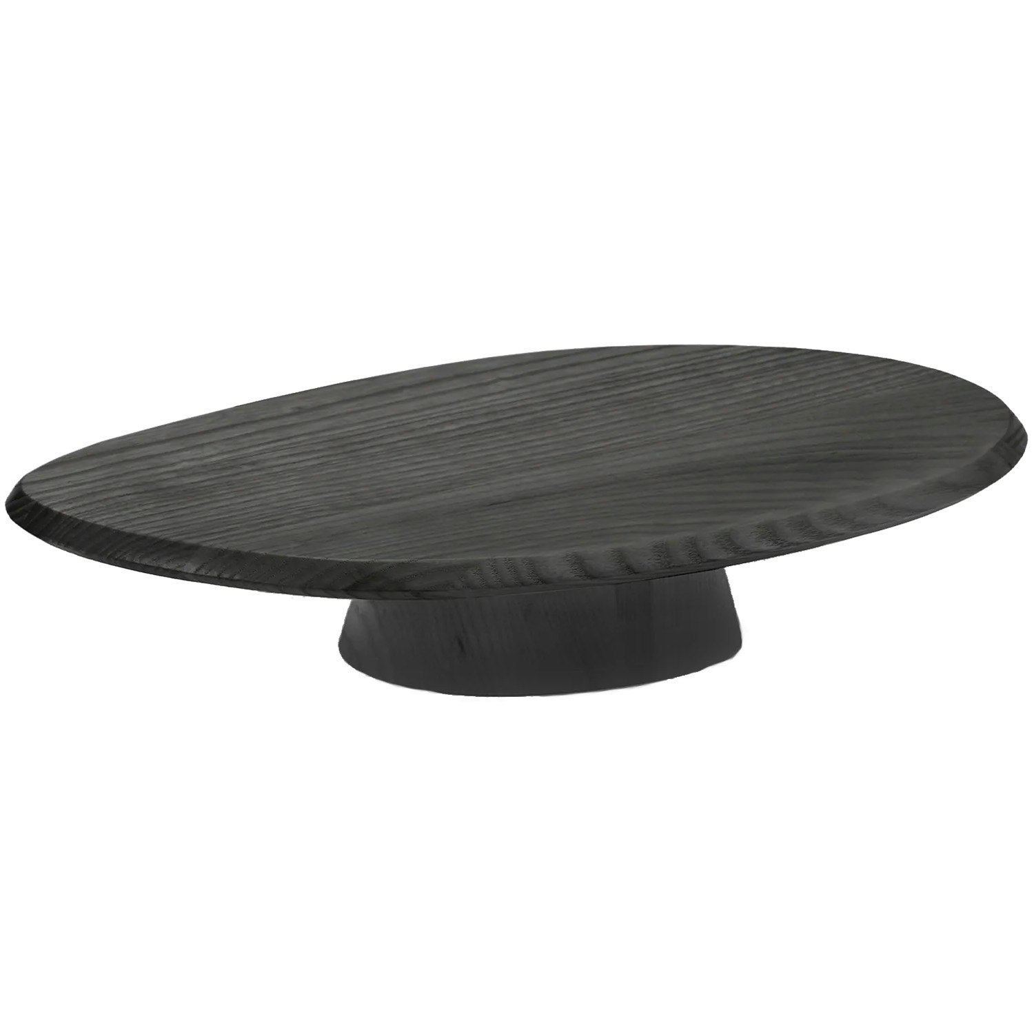Serax 04 Low Dune Cake Stand Black -  Kakefat & Kupler Ask Sort - B0223103-900