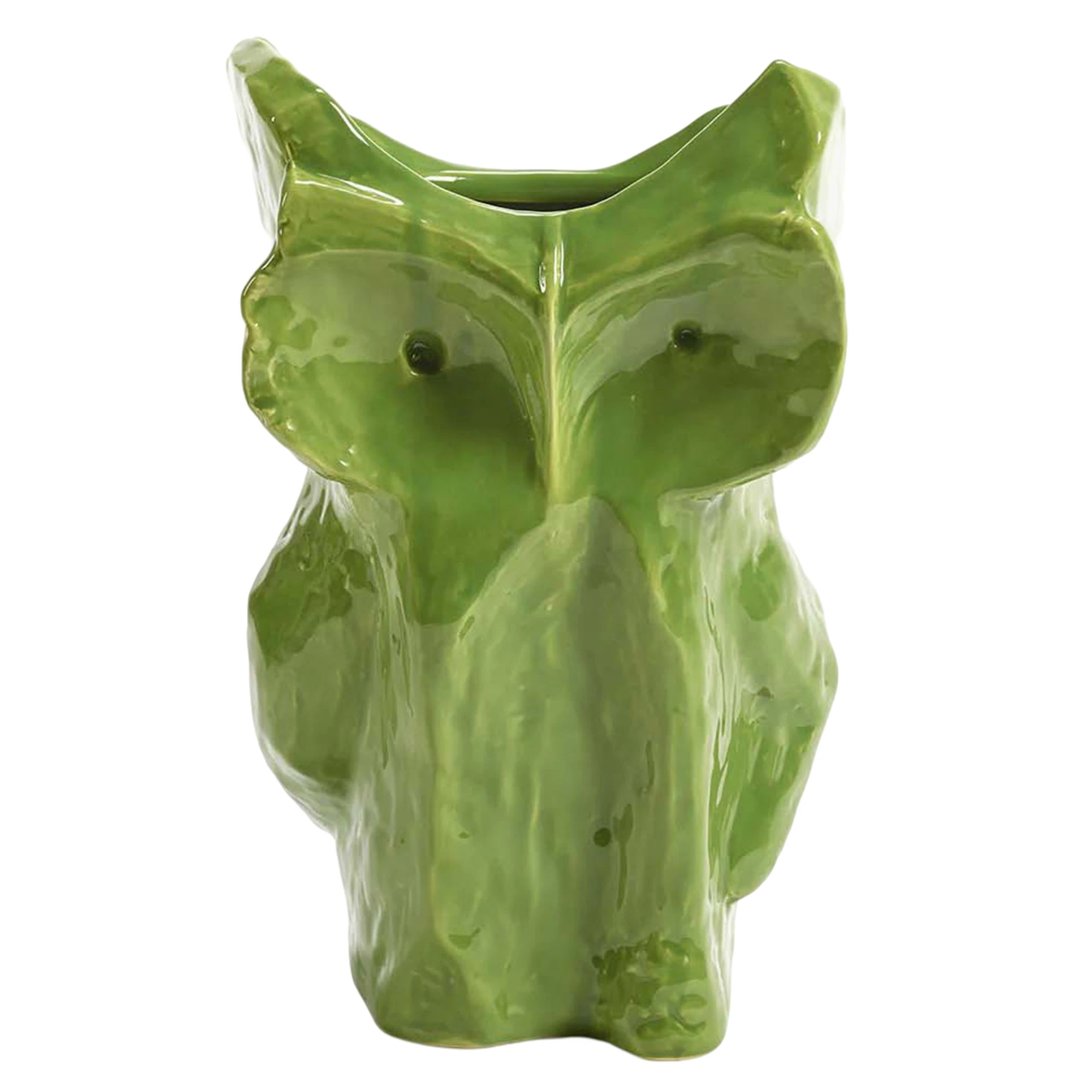 Serax After Midnight Owl Vase L Green -  Vaser Stengods Gr&oslash;nn - B7325003-503