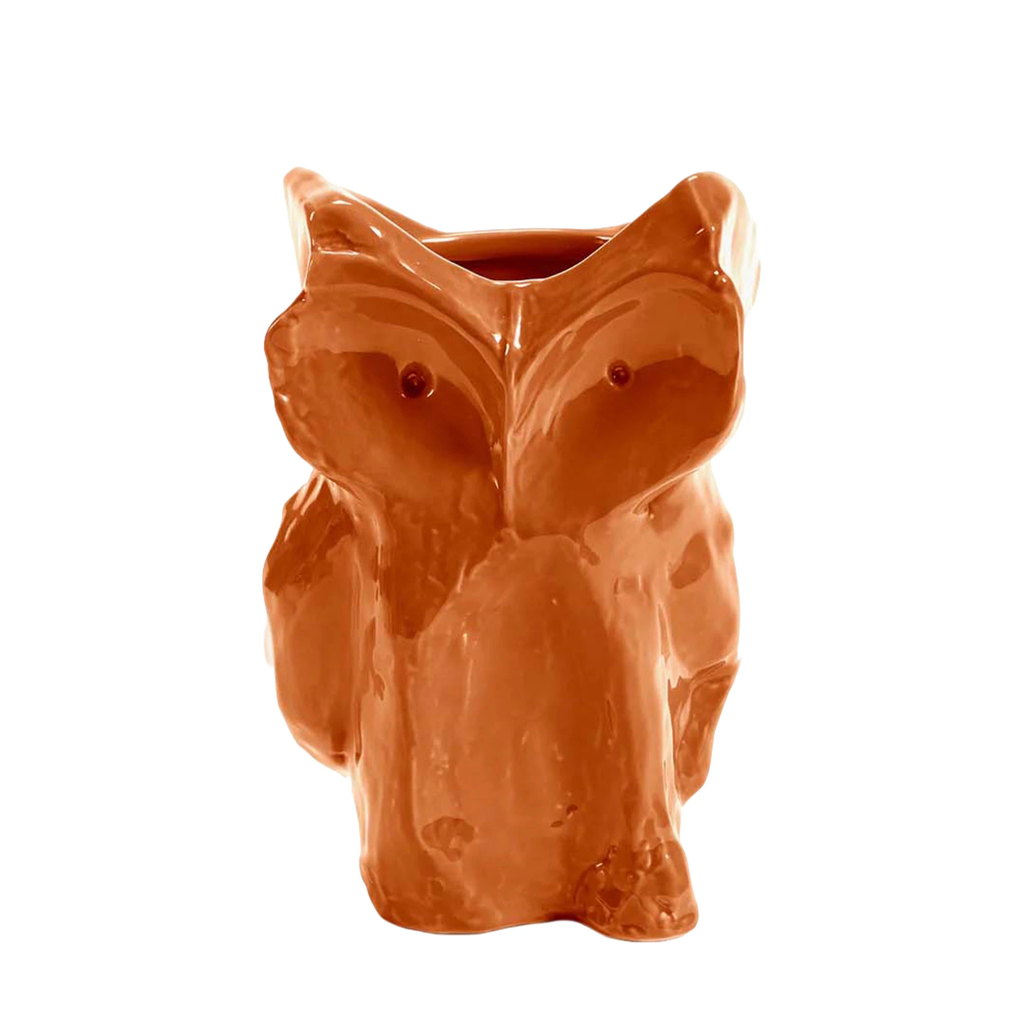 Serax After Midnight Owl Vase M  -  Vaser Stengods Orange - B7325002-350