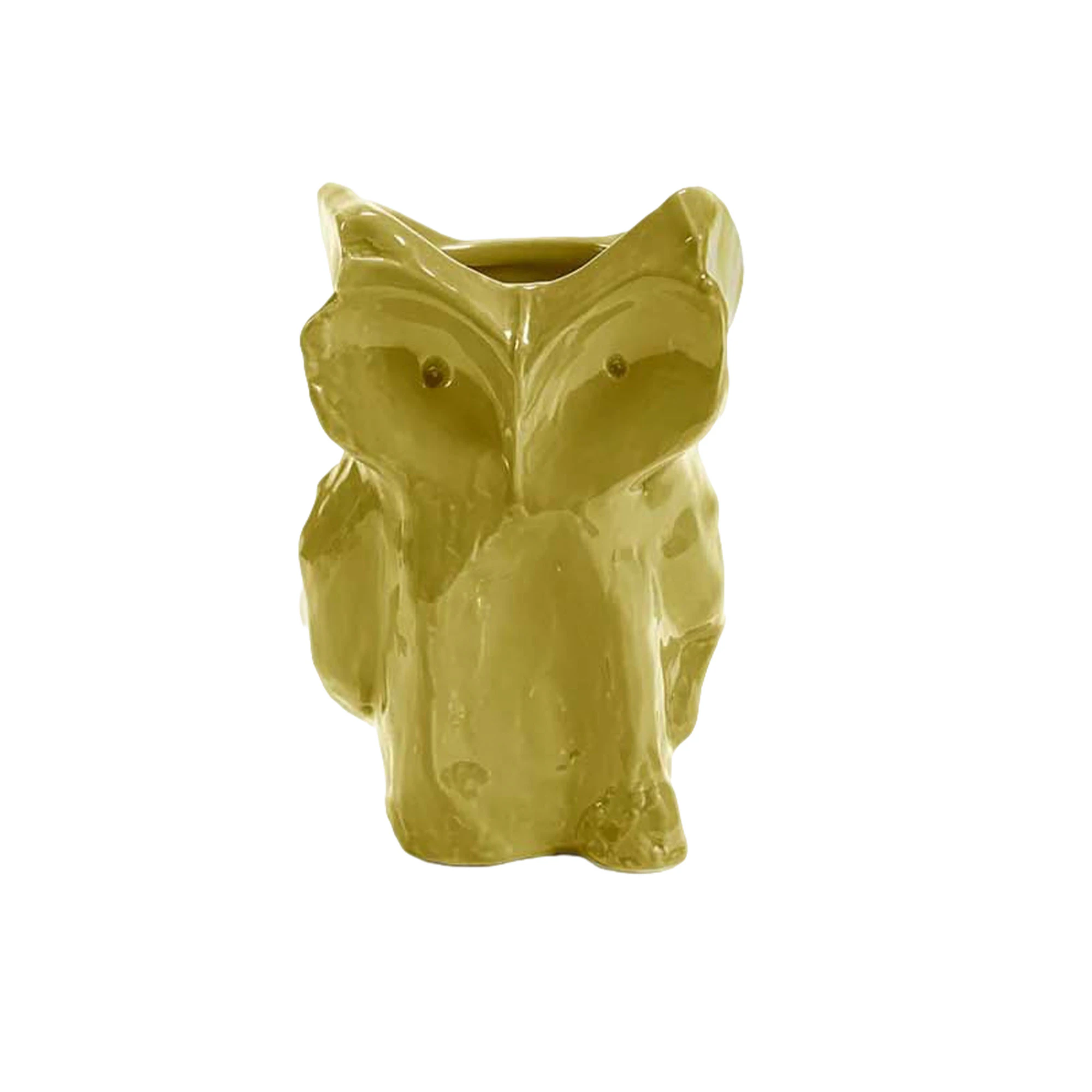 Serax After Midnight Owl Vase S Yellow - Vaser Stengods Gul - B7326201-200