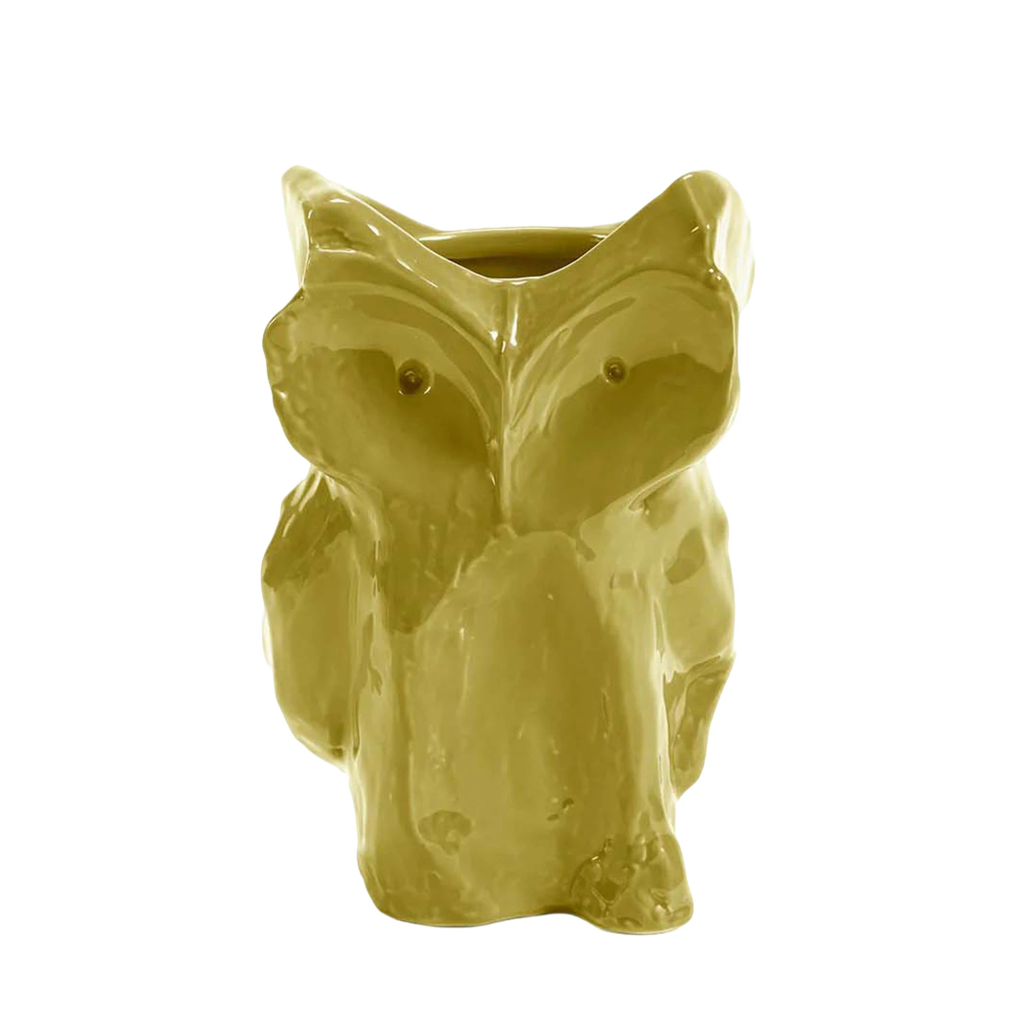 Serax After Midnight Owl Vase M Yellow -  Vaser Stengods Gul - B7325002-200