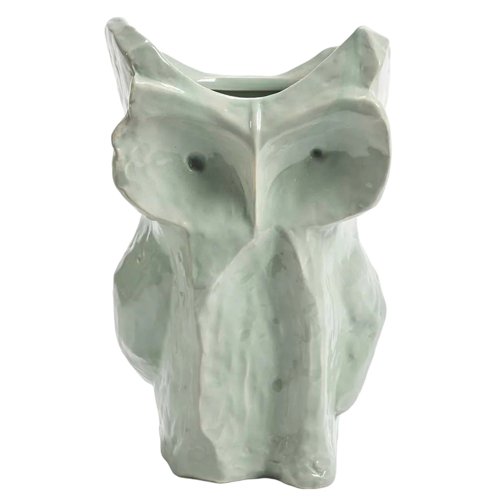 Serax After Midnight Owl Vase L Light Blue -  Vaser Stengods Lys Bl&aring; - B7325003-602