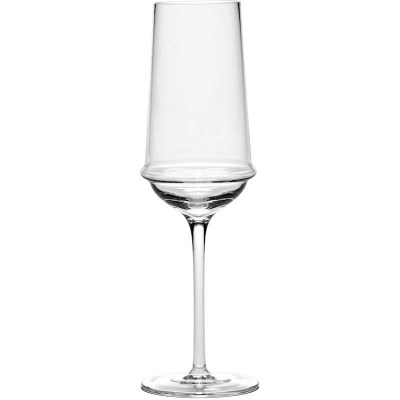 Dune Champagneglass, Transparent