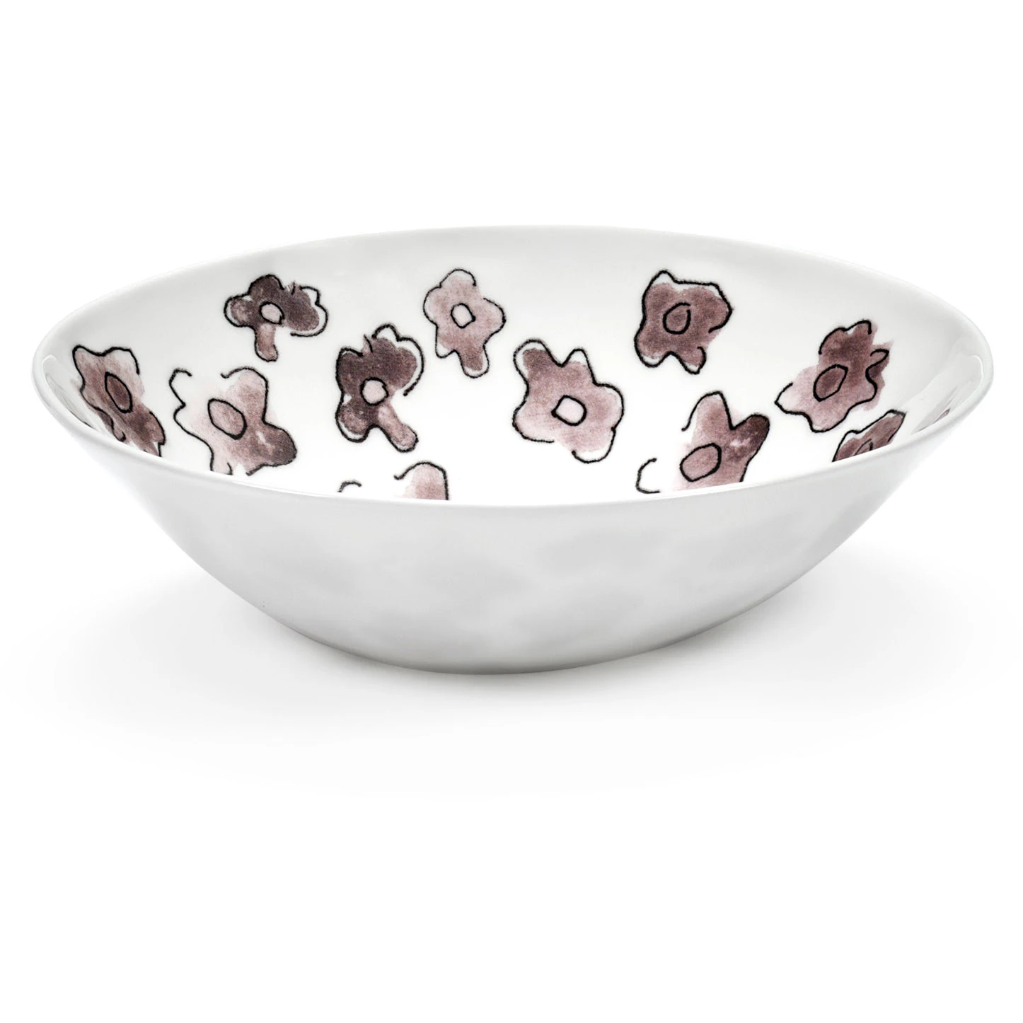 Serax Dark Viola Sk&aring;l Lav S -  Frokostsk&aring;ler Benporselen Rosa - B9223115-400