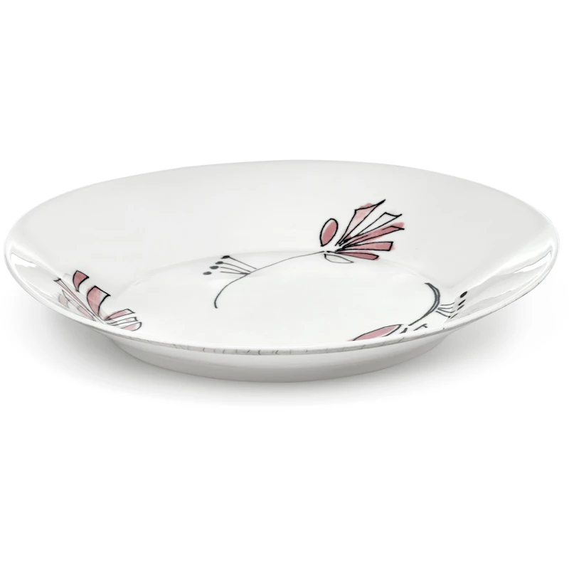 Fiore Rosa Dyp Tallerken L