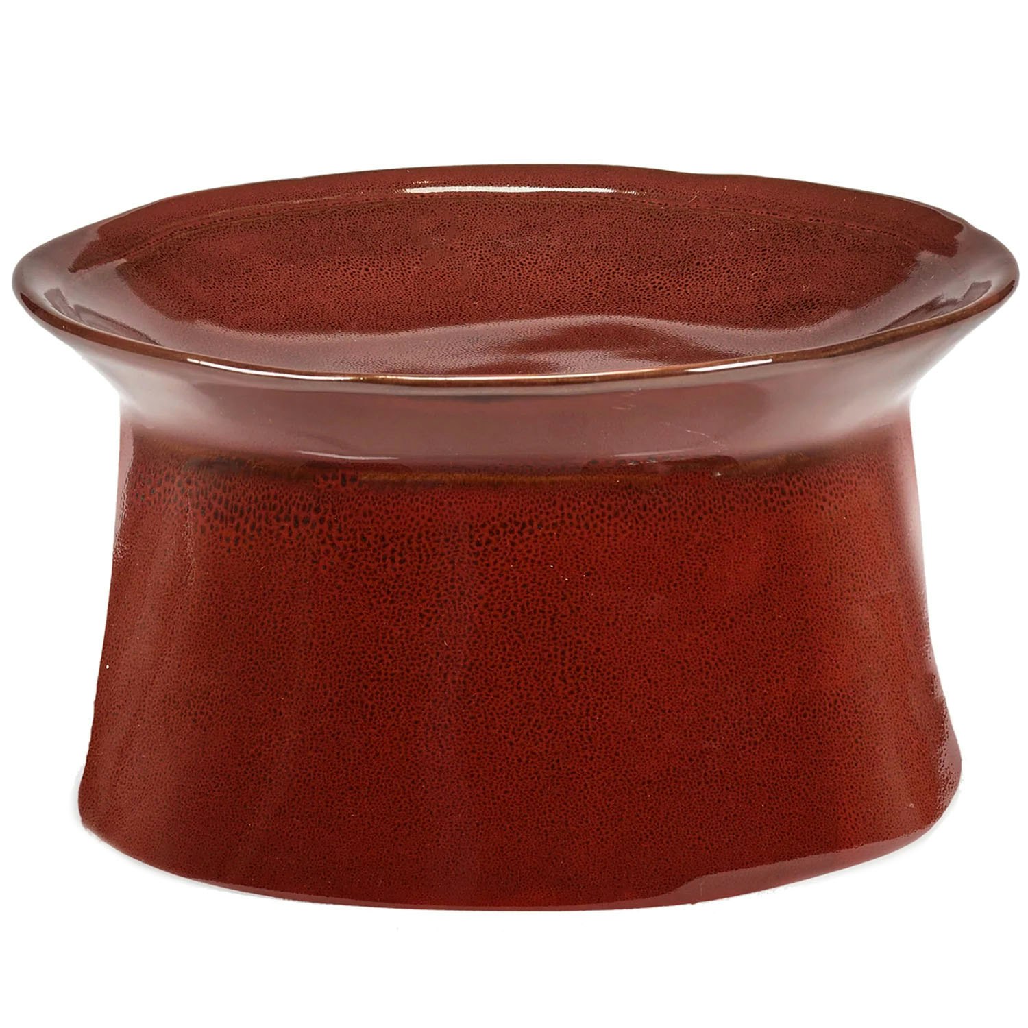 Serax La M&egrave;re Sk&aring;l Med Fot Venetian Red -  Dype tallerkener Stengods R&oslash;d - B5123035-317