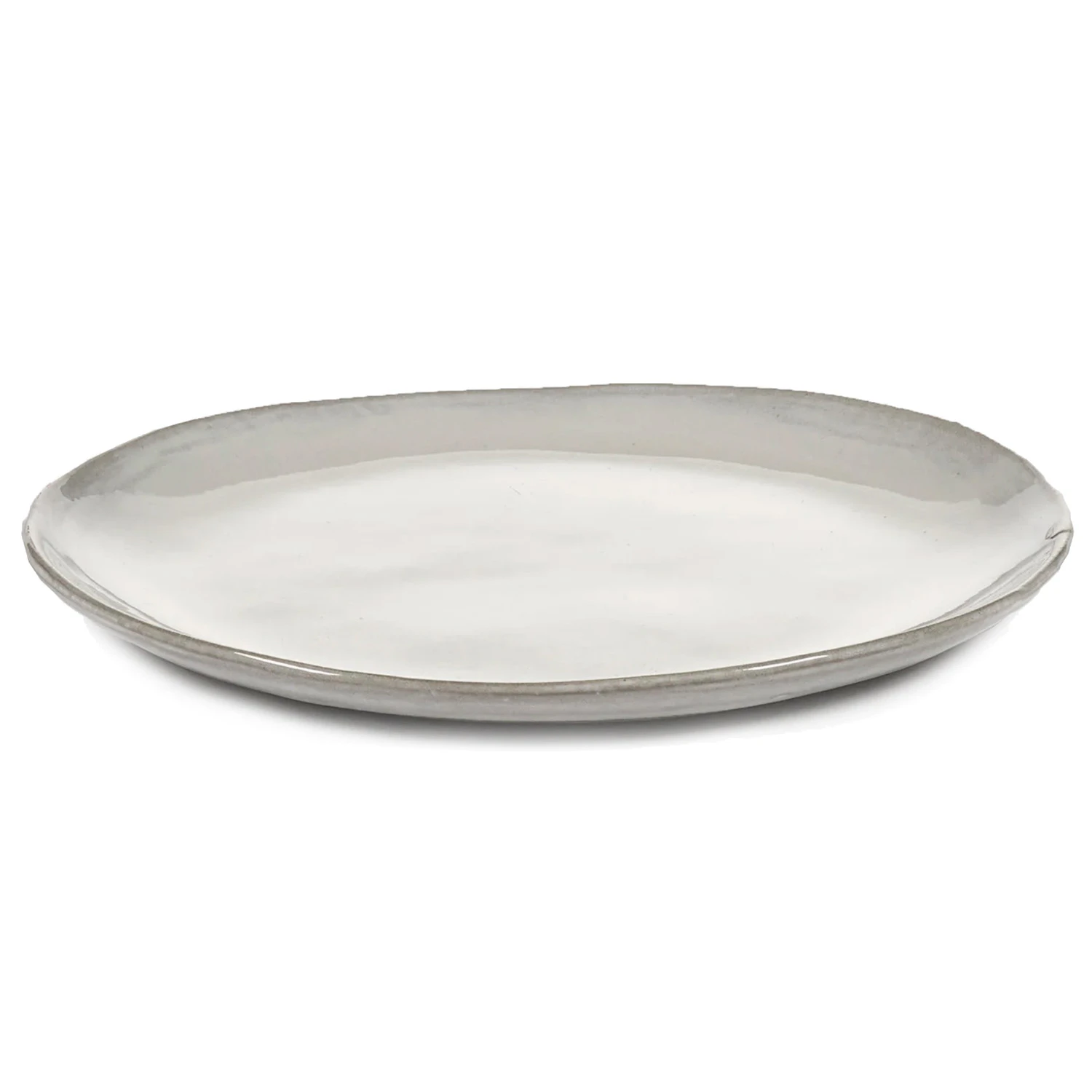 Serax La M&egrave;re Tallerken &Oslash;18 Cm -  Tallerkener Stengods Off-White - B5123003-005