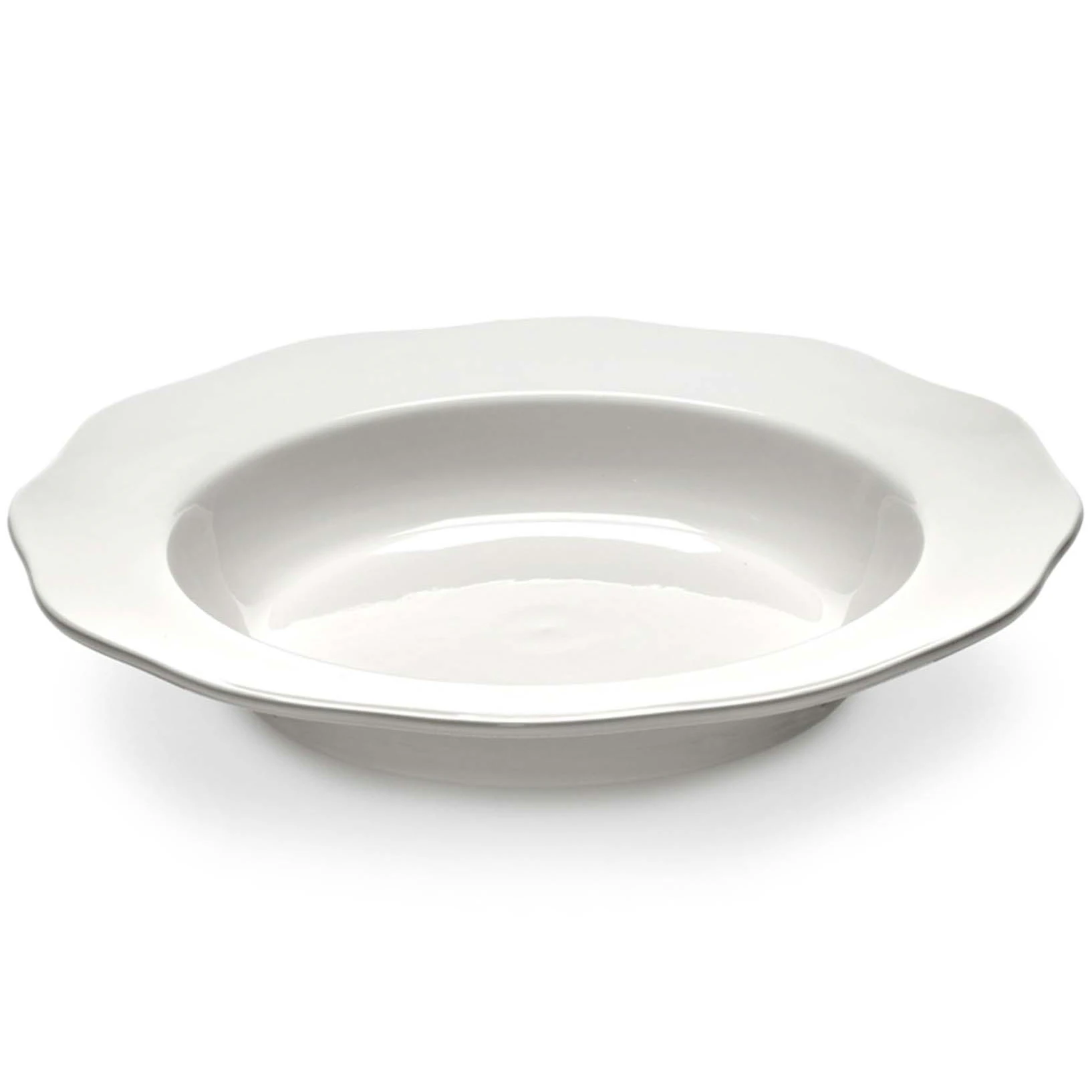 Serax Silhouette Pastatallerken Medium  -  Pastatallerkener Porselen Hvit - B5225013-001