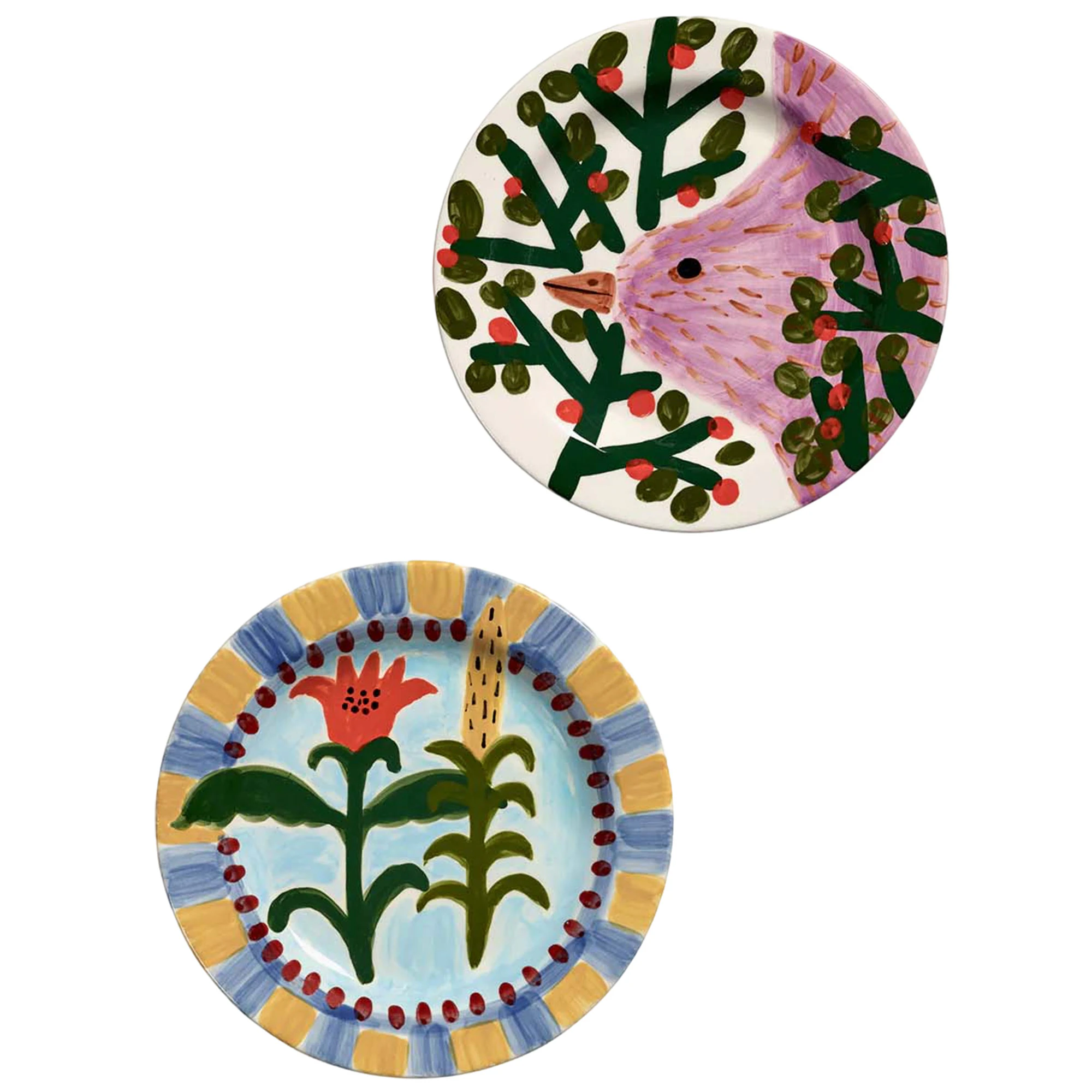 Serax Jane January Plate 2-pack -  Tallerkener Stengods Multi - B8926101-999