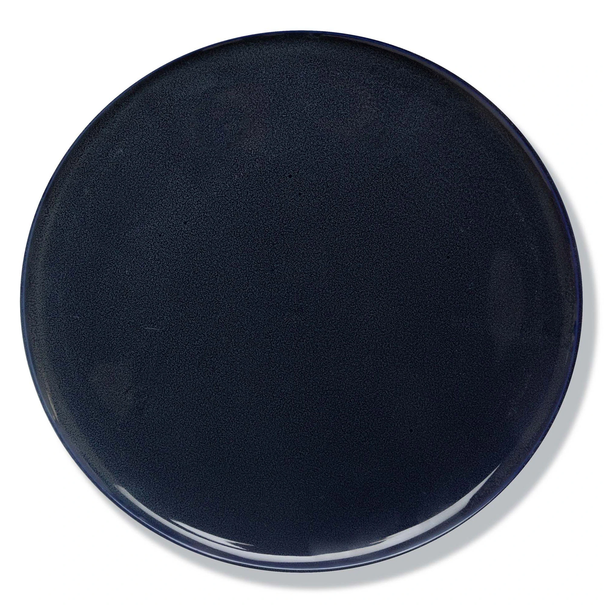 Serax Plate Large 26 Cm Dark Blue -  Tallerkener Stengods M&oslash;rk Bl&aring; - B5116156