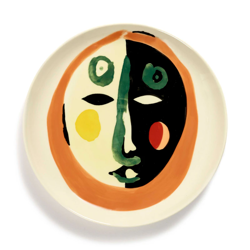 Feast N°1 Tallerken 22,5 cm, Multi