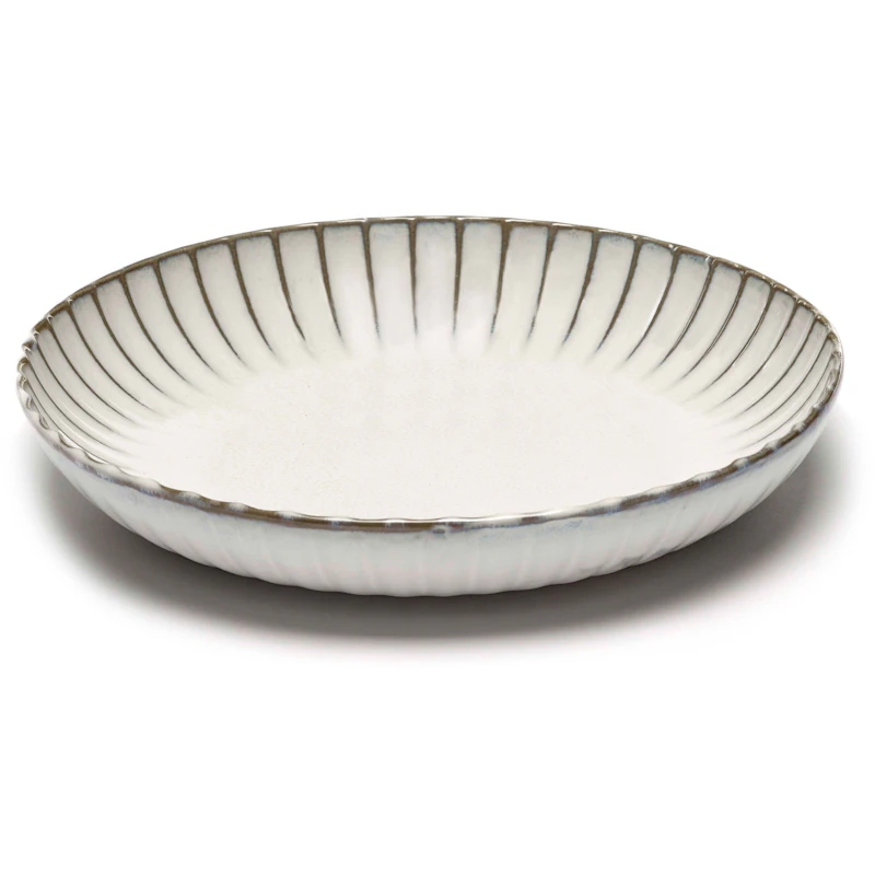 Inku Serveringsskål 27 cm, Hvit