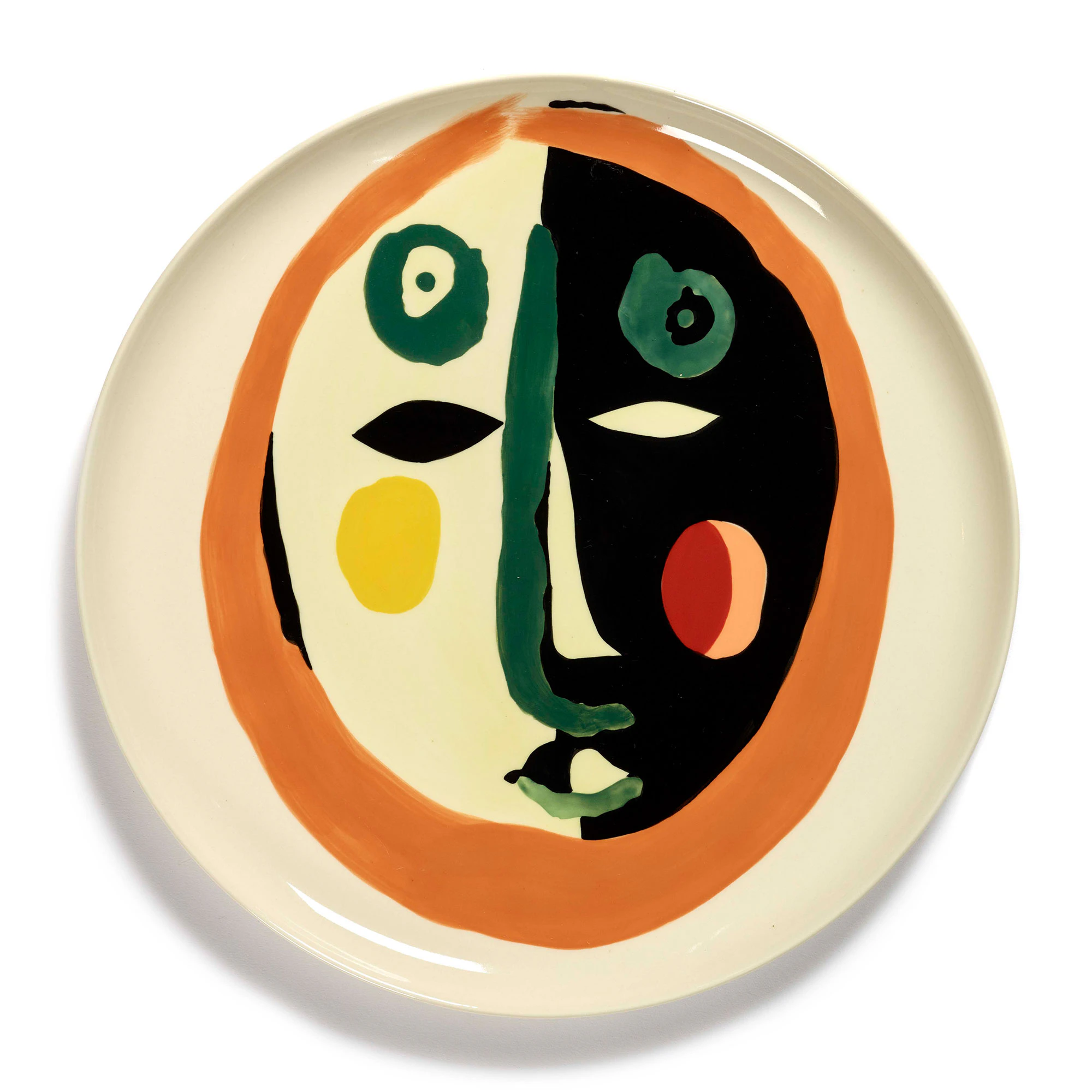 Serax Feast N&deg;1 Serveringsfat 35 Cm  -  Serveringsfat Stengods Multi - B8921007P