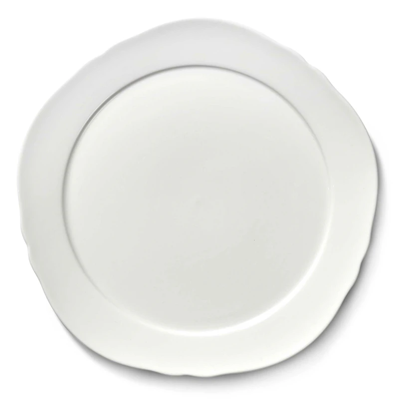 Silhouette Sidetallerken 23,5 cm, Hvit