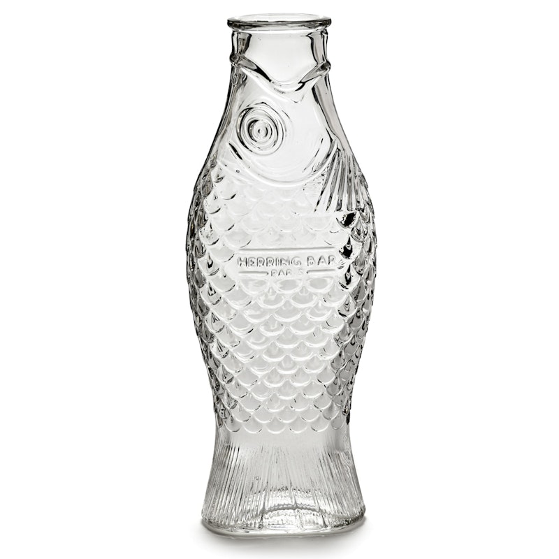 Fish & Fish Vase 1 L, Klar