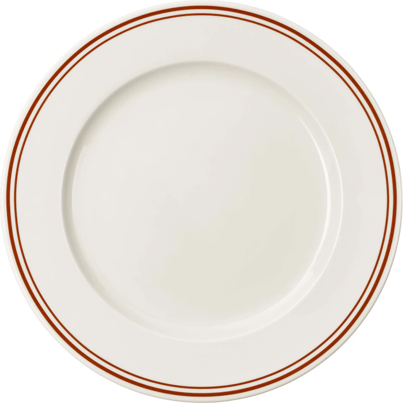 Diner Tallerken 27 cm 2-pk, Hvit