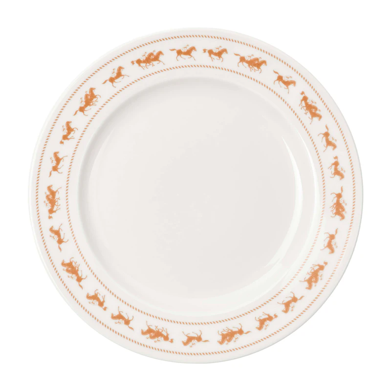 Saloon Tallerken 22 cm 2-pk, Hvit