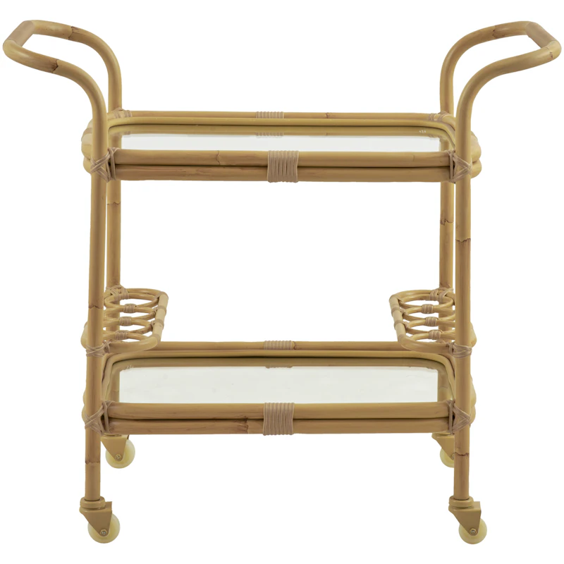 Carlo Serveringsvogn Outdoor, Naturlig