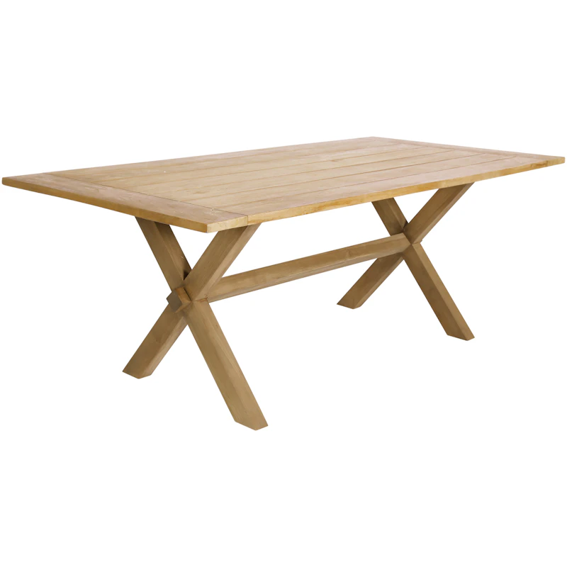 Colonial Spisebord Outdoor Teak, 100x200 cm