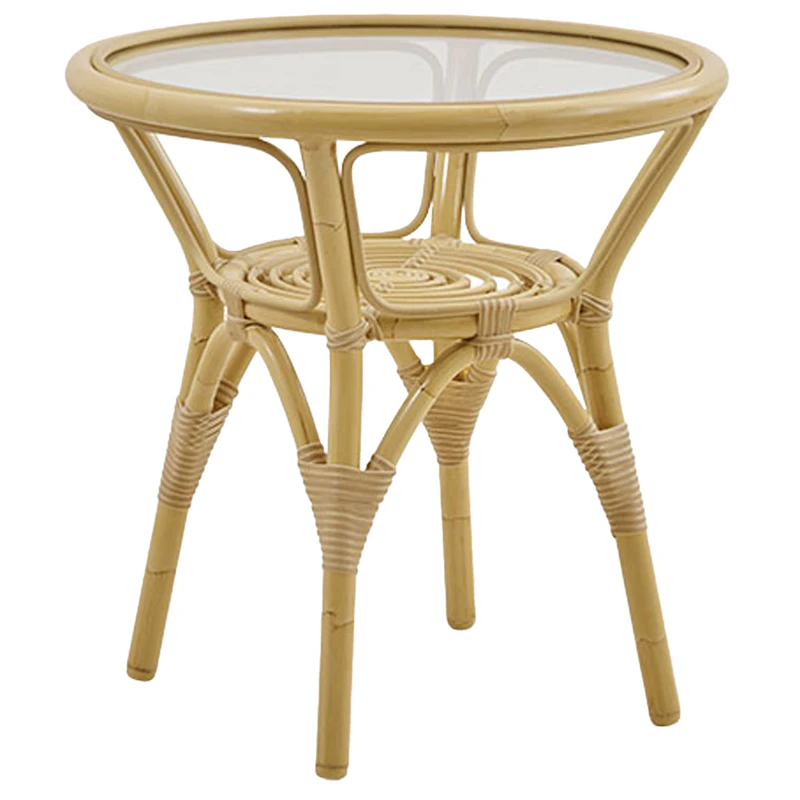 Tony Sidebord Outdoor Ø50 cm, Naturlig