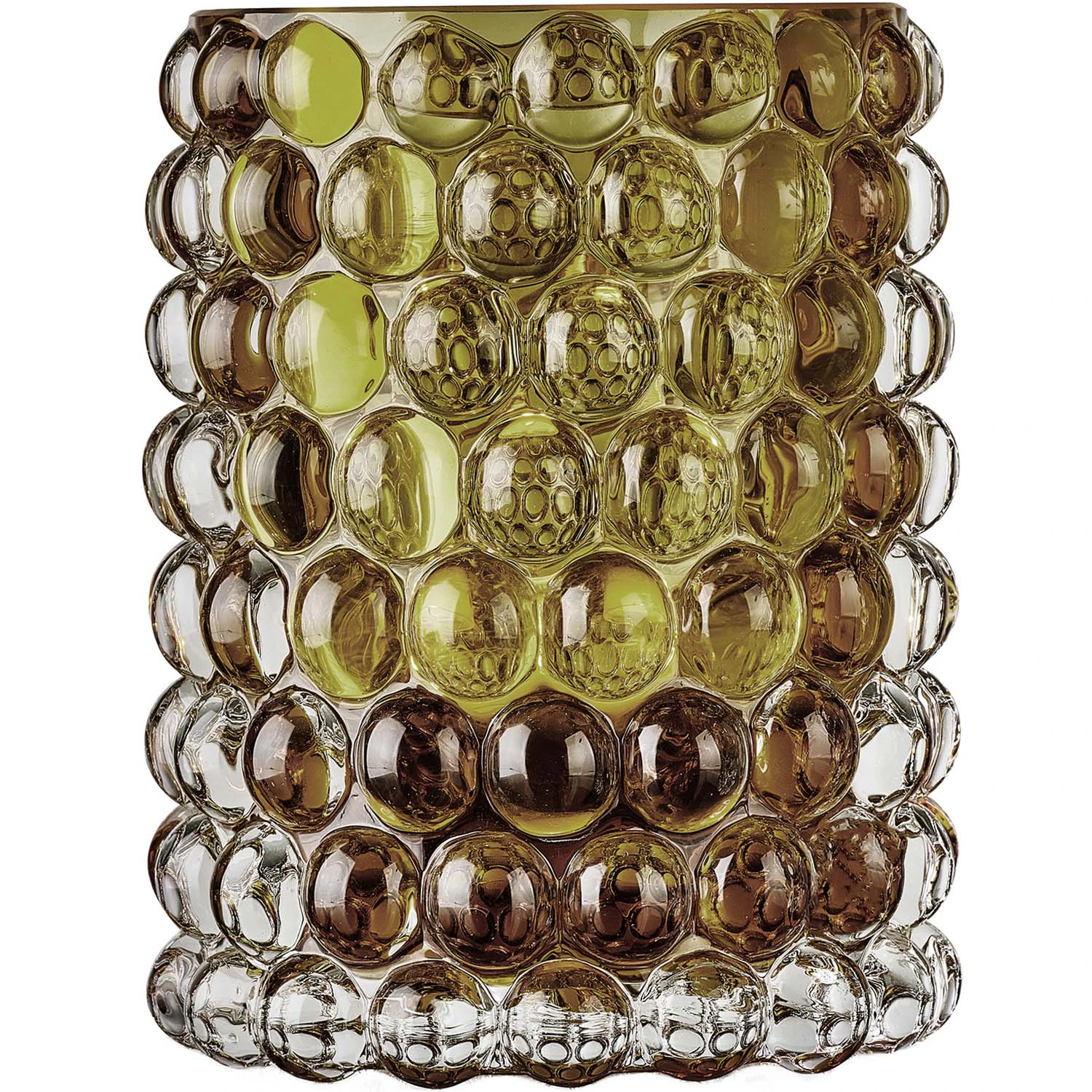 Skogsberg & Smart Hurricane Boule Lyslykte Large 18 Cm Oliven -  Lysestaker Glass Olivengr&oslash;nn - SSHURRBOULELRG010
