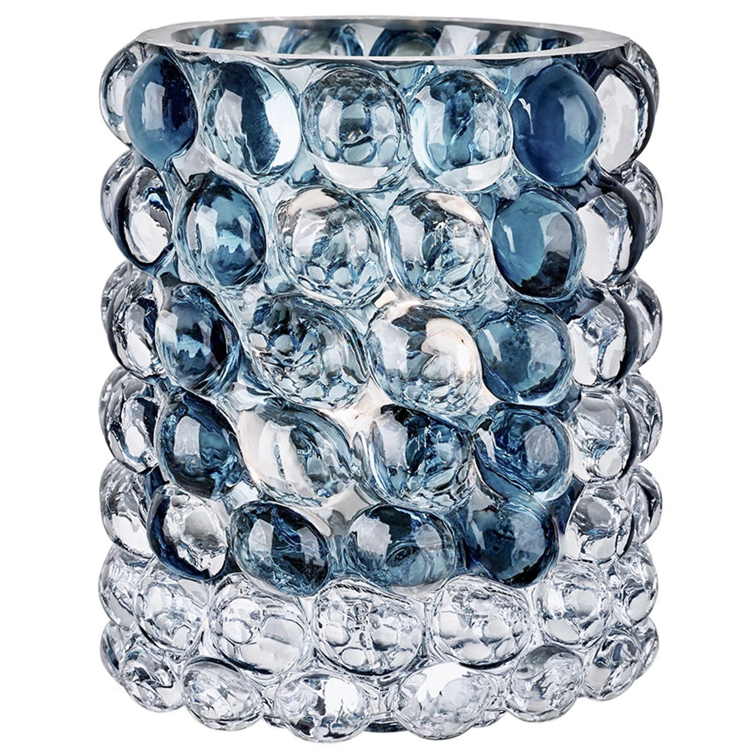 Skogsberg & Smart Hurricane Boule Lyslykte Regular 12 Cm  -  Lysestaker Glass Sea - SSHURRBOULE003