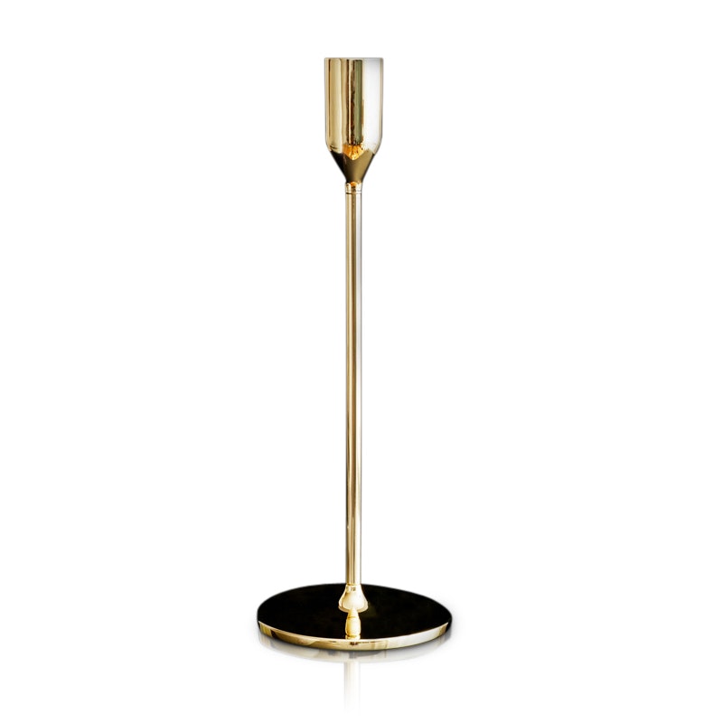 Richard Hutten Lysestake 28 cm, Messing