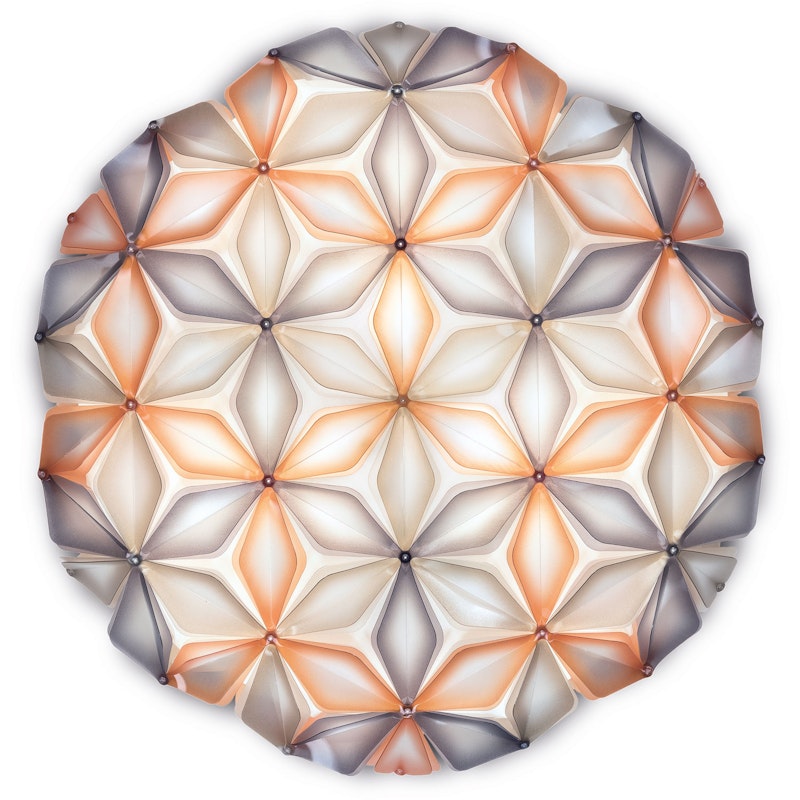 La Vie Vegg-/Taklampe 74 cm, Amber