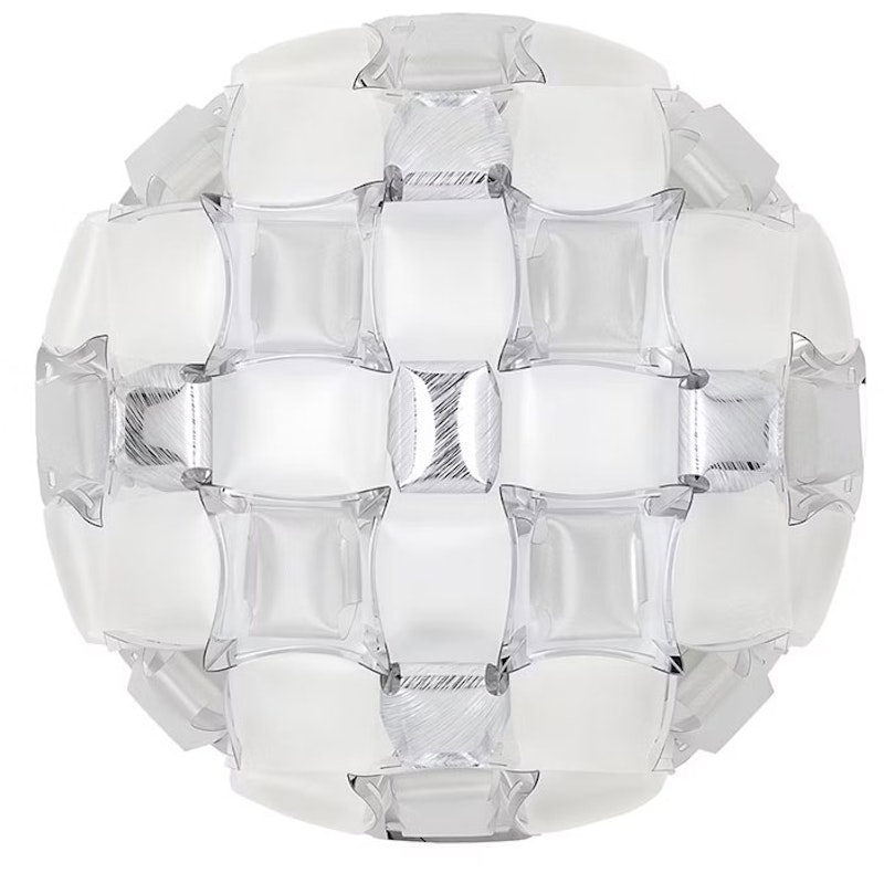 Mida Vegg-/Taklampe 50 cm, Platinum