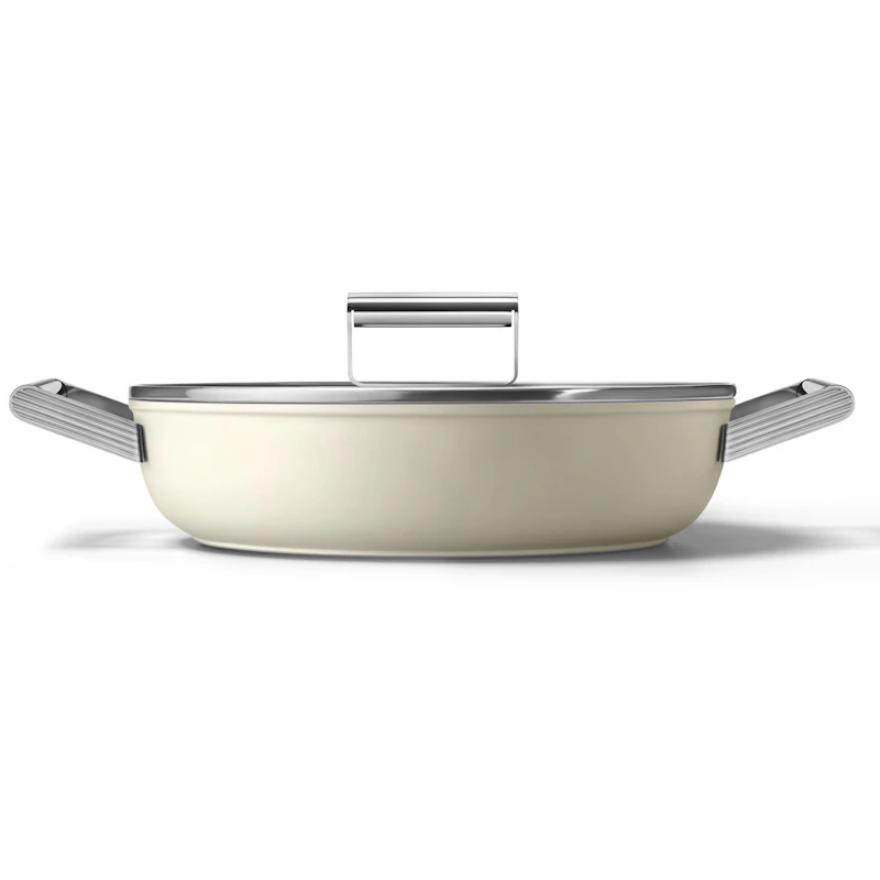 DPF2812CRM Sautépanne 28 cm, Cream
