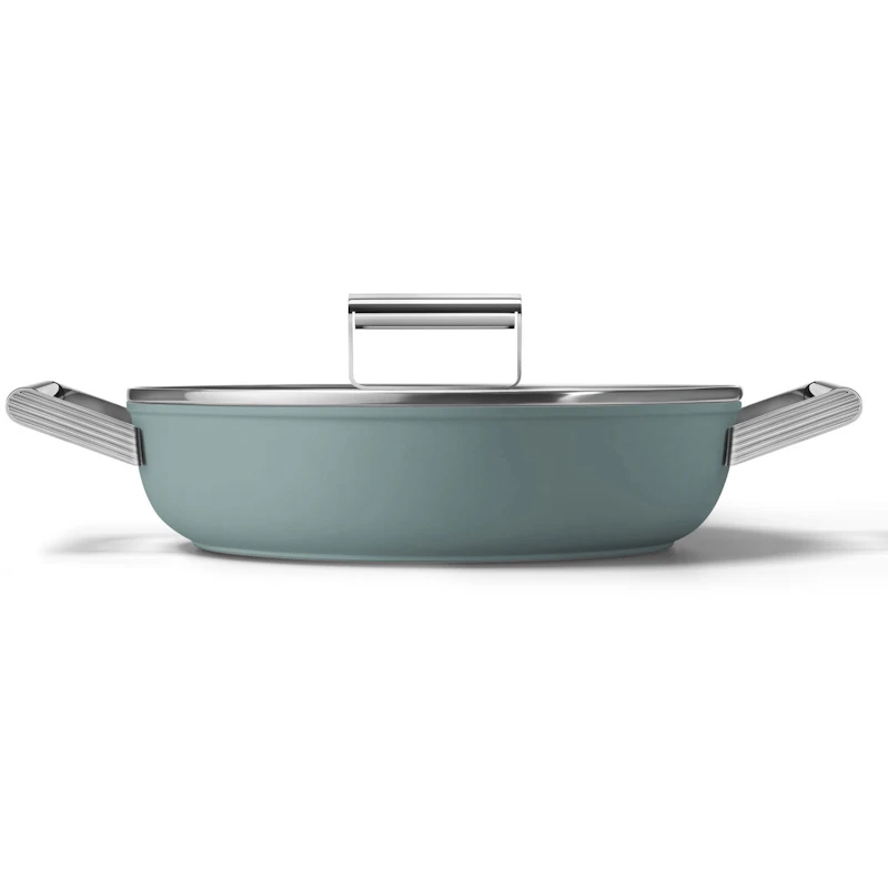 DPF2812EGM Sautépanne 28 cm, Smaragdgrønn