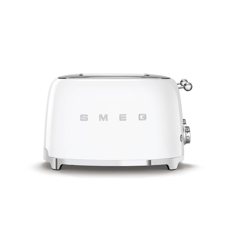 Retro Toaster 4 Slices, White