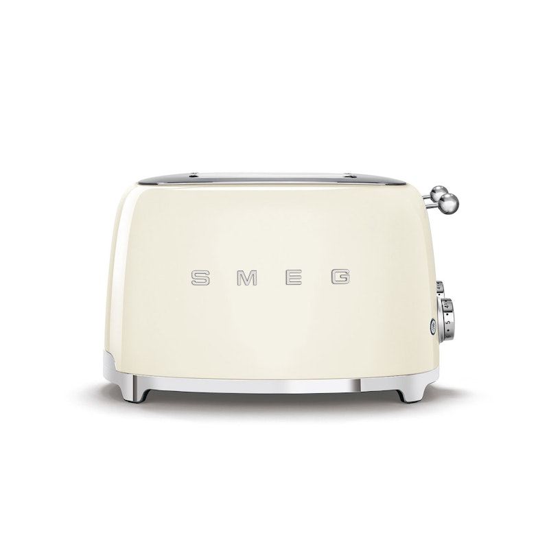 Retro Toaster 4 Slices, Cream