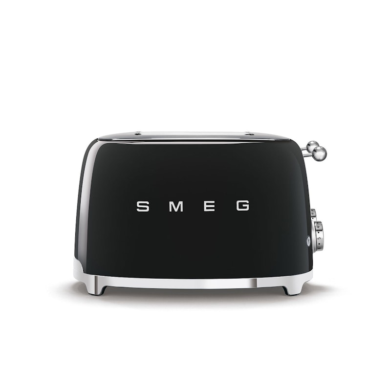 Retro Toaster 4 Slices, Black