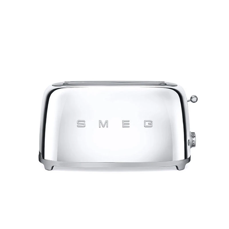 Smeg Brødrister 4 Skiver, Krom
