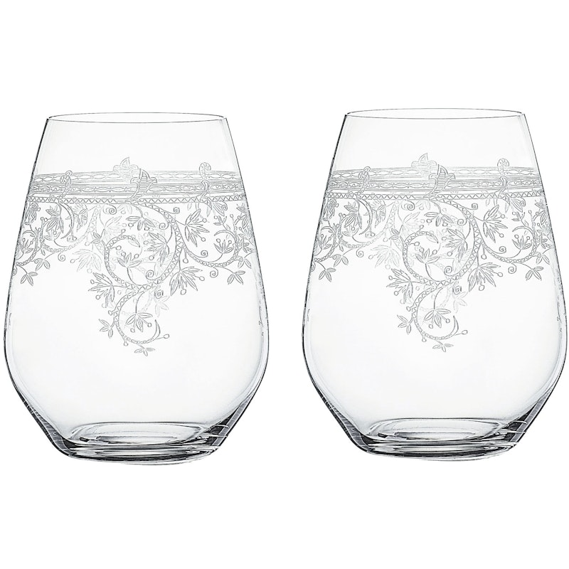 Arabesque Tumblerglass 2-pk, 46 cl
