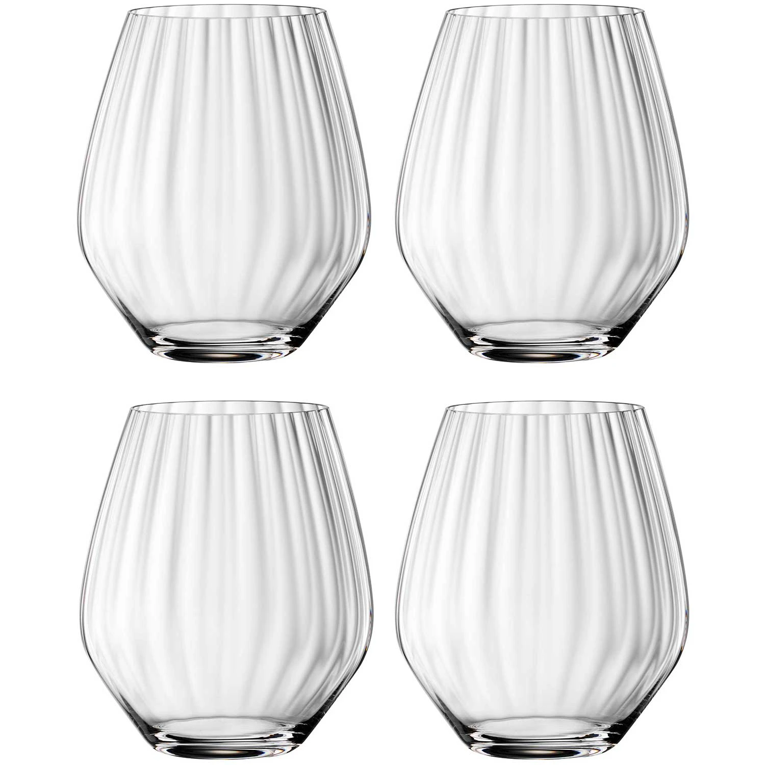 Spiegelau Casual Gin & Tonic Glass 4 Pcs 63 Cl -  Martiniglass & Cocktailglass Krystall Klar - 4810180